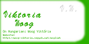 viktoria woog business card