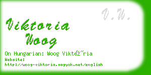 viktoria woog business card